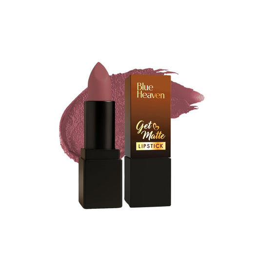 Blue Heaven Get Matte Lipstick | Soft Matte Finish and Lightweight Formula | Intense Pigment | Long-Lasting Lipsticks For Women | 602 | 4GM