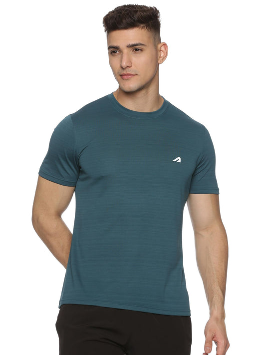 Boldfit Men's Polyester Regular Fit T-Shirt (Bftbm3001Sbgl_Green L)