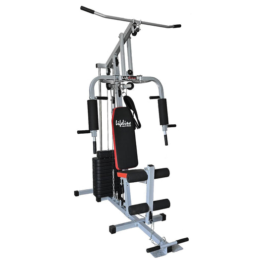 Life Line Fitness HG-009 Home Gym with 72kg Weight Stack, AB Crunch, LAT Pulldown, Chest Press, Multi Gym Machine for Home, Gym Equipment, Free Installation Assistance