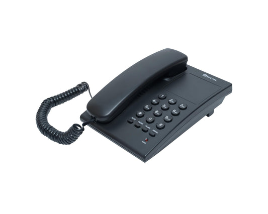 Beetel G10 Newly Launched, Coded Landline, Ringer LED Indication, Desk and Wall Mountable, 3 Step Ringer Volume Control, Tone/Puls/Flash/Pause/Redial, TEC Certified (G10 Black)
