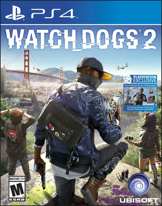 Ubisoft Sony Watch Dogs 2 - Playstation 4 - Playstation 4
